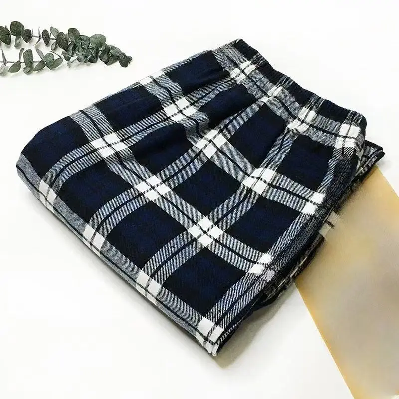 

Casual Long Pants, Stylish Plaid Pajama Pants, Loose Plus-Size Casual Pants, Spring and Autumn Home Pants, Summer Outdoor Walking Pants
