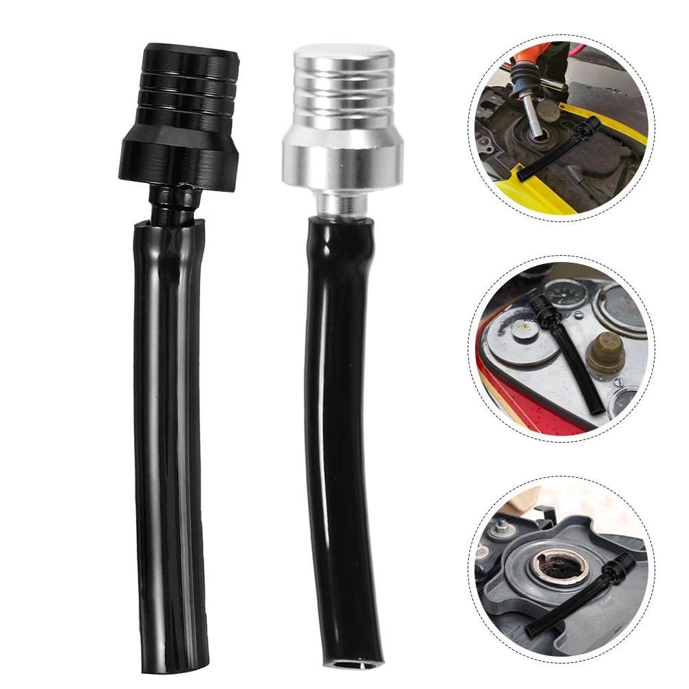 

2Pcs Fuel Tank Gas Cap Hose Sturdy Gas Fuel Caps Motorcycle Tank Vent Hose Universal Motorcycle Accessories Atv Parts