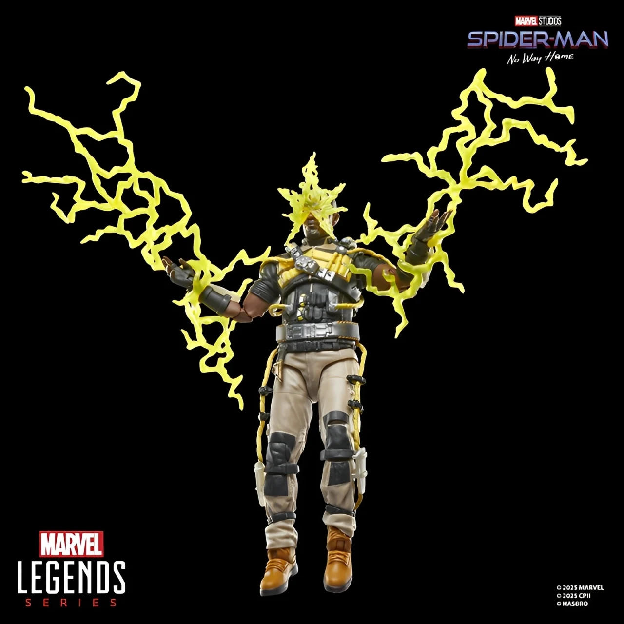 Marvel Legends Spiderman Movie No Way Home Electro Exclusive 6" Action Figure view 5