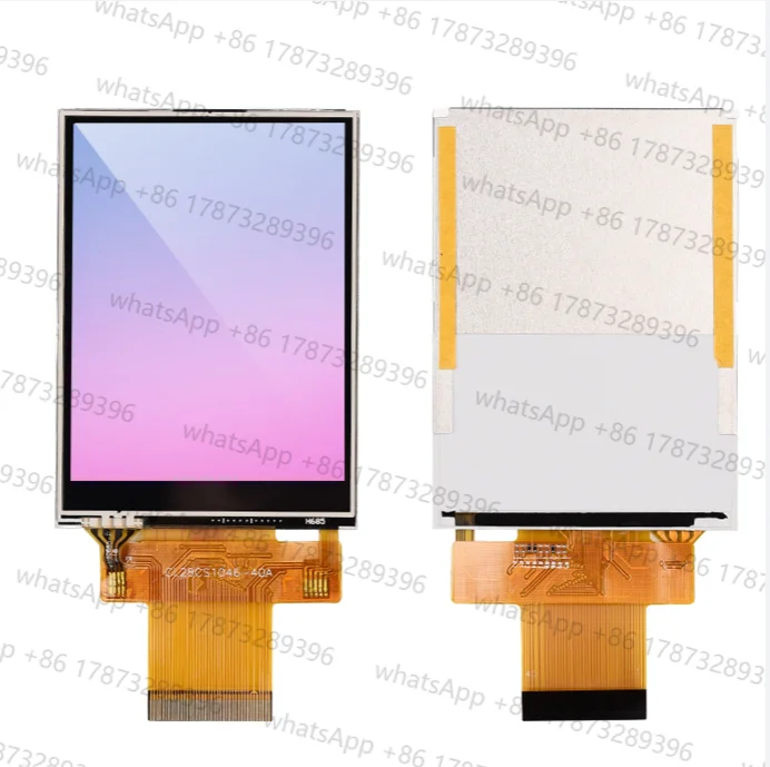 2,8-дюймовый TFT LCD модуль с сенсорным экраном, цветной дисплей, ILI9341 8bit/16bit ST7789