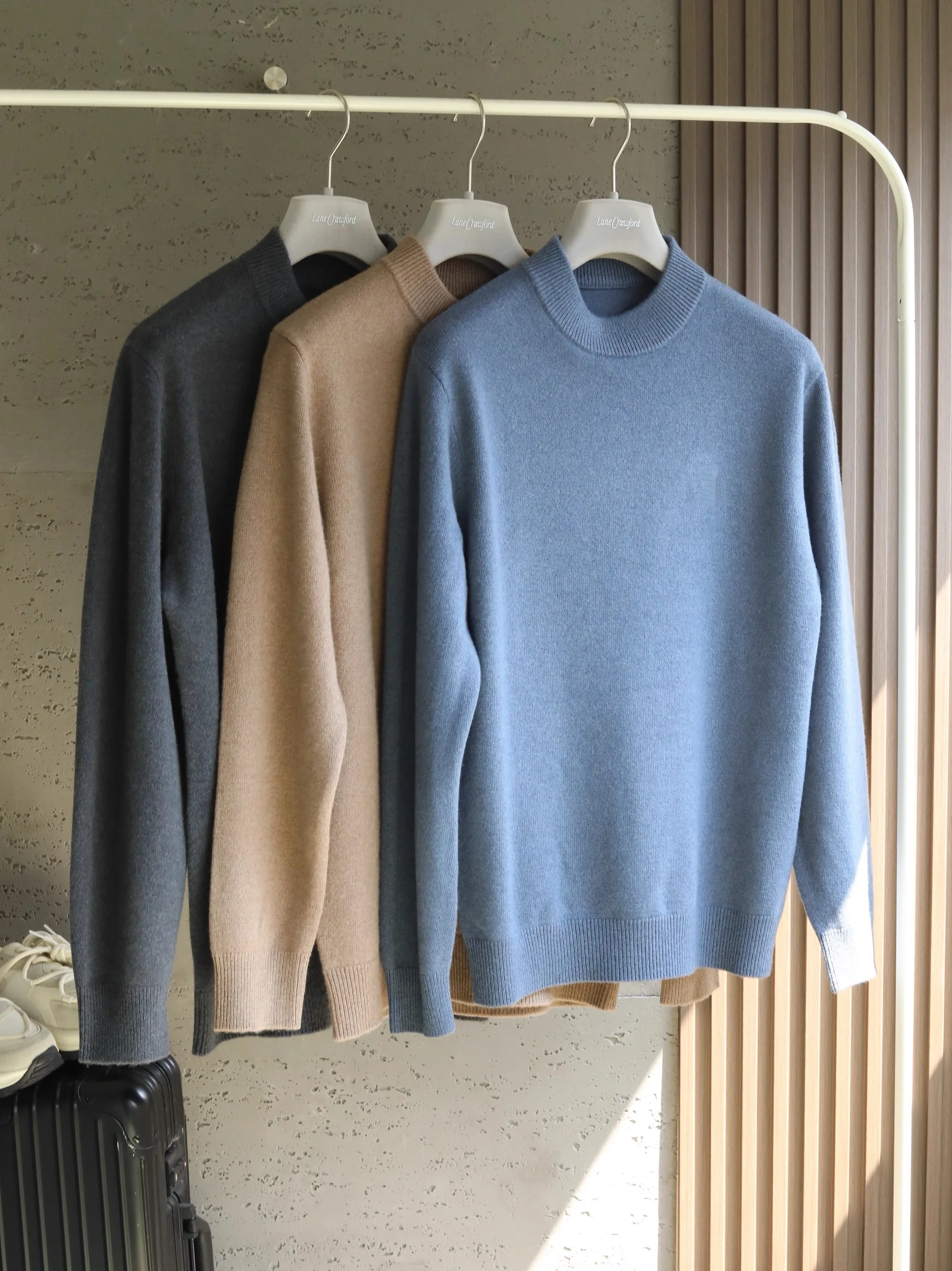 

ntleman Men's Casual Woolen Sweater Warm round Ne Knitted irt Comfortable Soft Camere Winter Faion Urban Sle