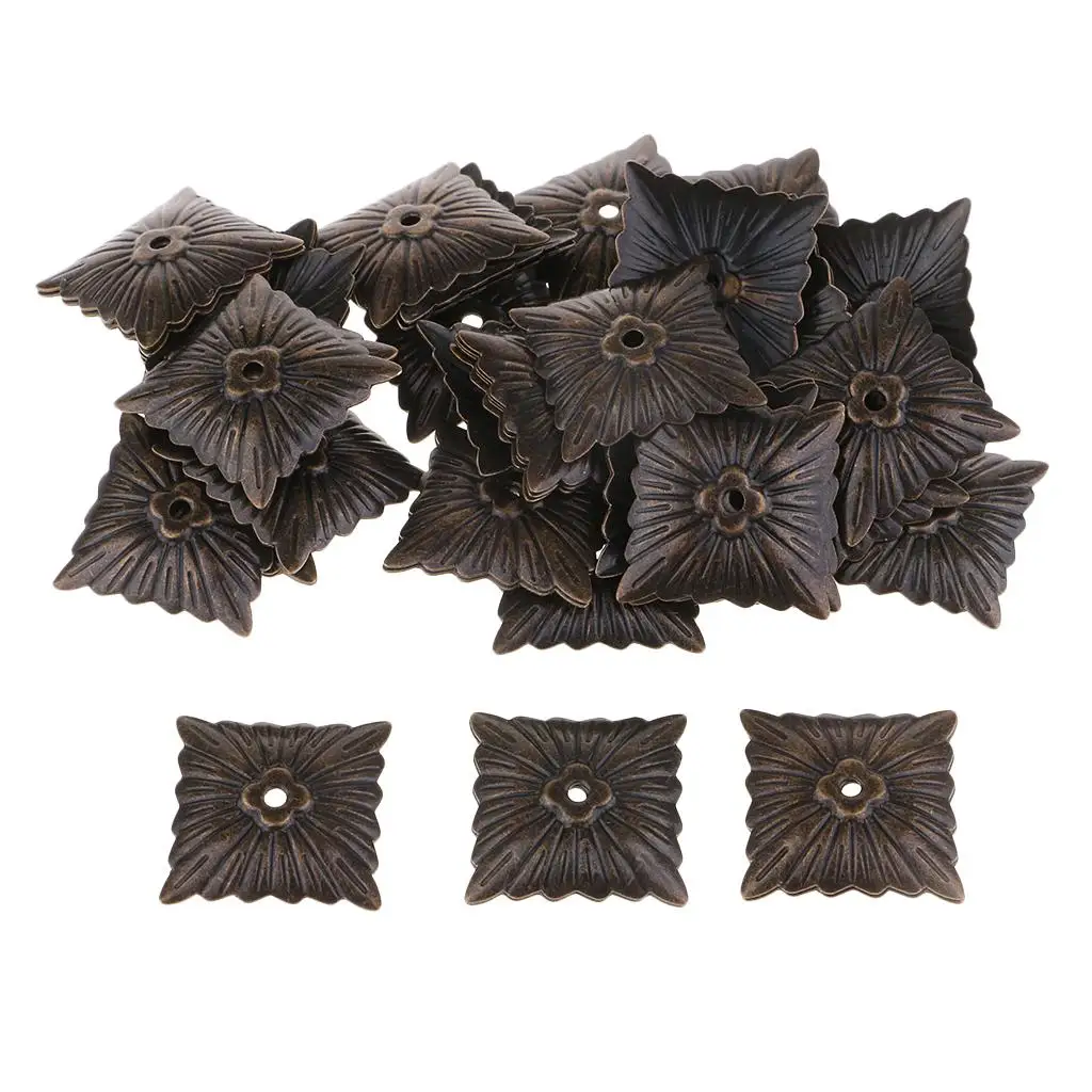 Vintage Iron Decorative Tacks Nails Stud Pins Upholstery Kit for Chair Sofa Basket Wall Decoration