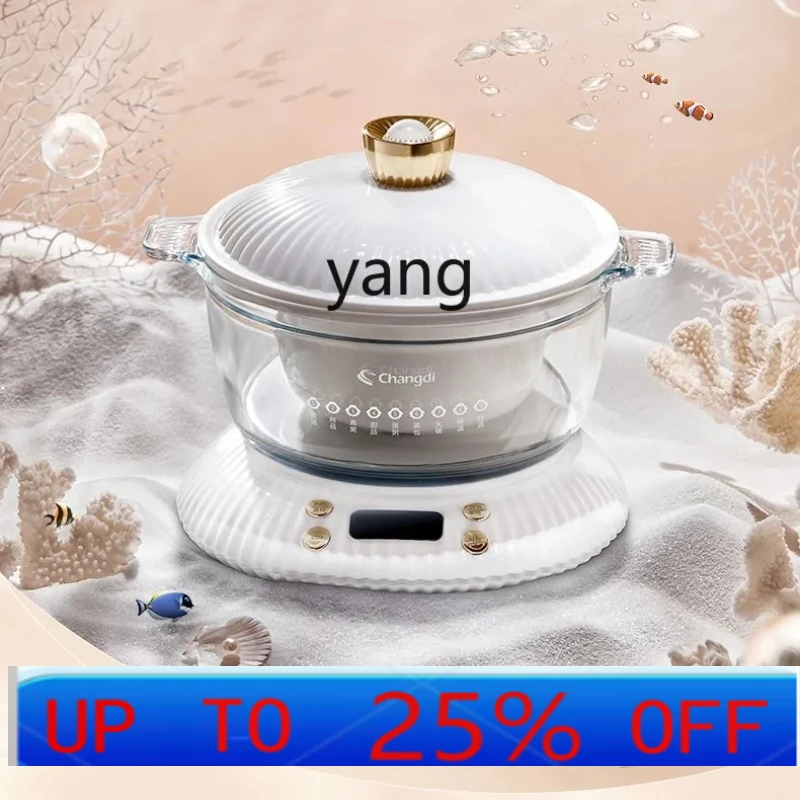 

lmm household porridge cooking artifact ceramic soup pot bird's nest special stew cup