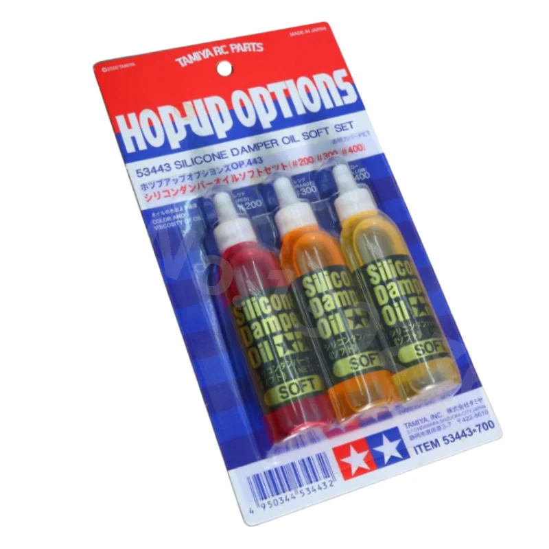 Tamiya RC Model Car Parts Accessories Silicone Damper Oil Soft Set (3pcs) 53443 For ON-ROAD Buggy Truck Crawler Climbing Cars