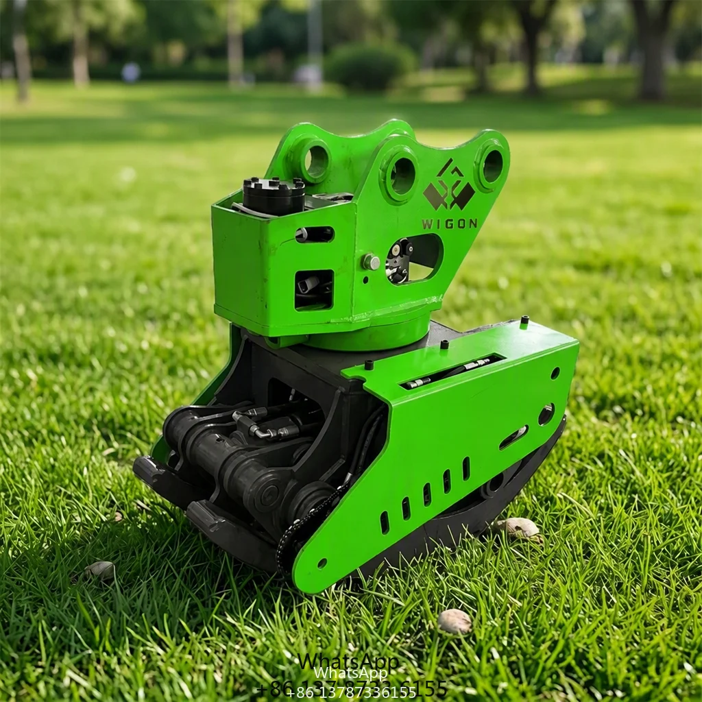 WIGON Delivery Rotating Hydraulic Wood Grabbing Saw Multifunctional Forest Cutting Clip Saw
