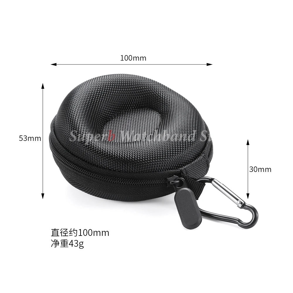 Relógio caso de viagem portátil eva caixa de armazenamento para único relógio resistente a choques e impacto para relógios de pulso relógios inteligentes