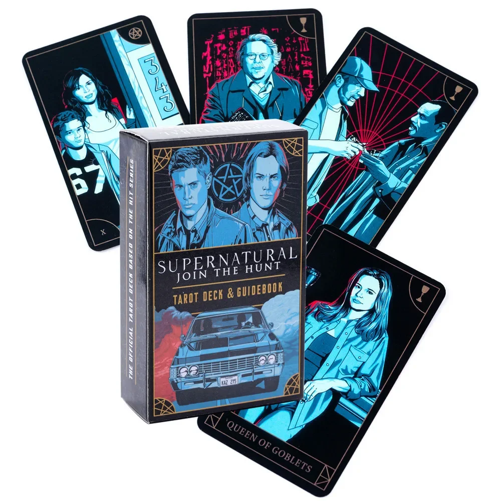 Supernatural Tarot Deck und Reiseführer, Kartenspiel, Geschenk mit PDF, Reiseführer, Kartenspiel, Brettspiel, 78 Karten, Anfänger – Detail 1