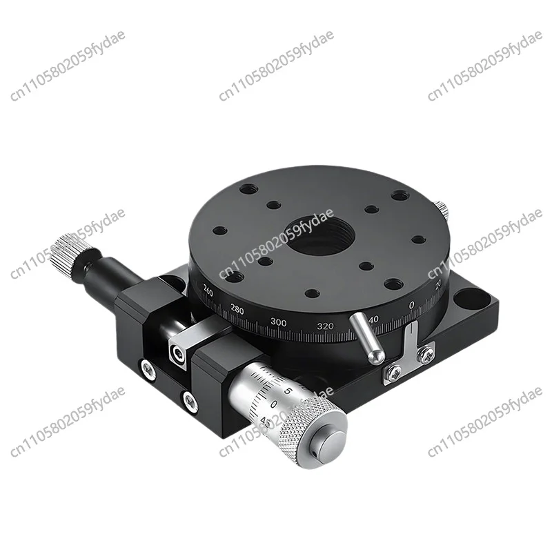 R-axis rotary sliding table manual angle displacement platform indexing disc fine-tuning table RS/RSP40/60/80/90