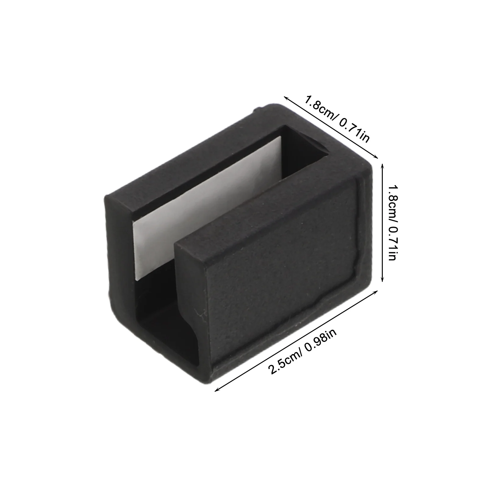 8 قطعة مقبض كابينة سيليكون يغطي حشوات الزوايا السوداء الطفل التدقيق لطاولة الأثاث حافة حامي سلامة المكاتب المنزلية #6