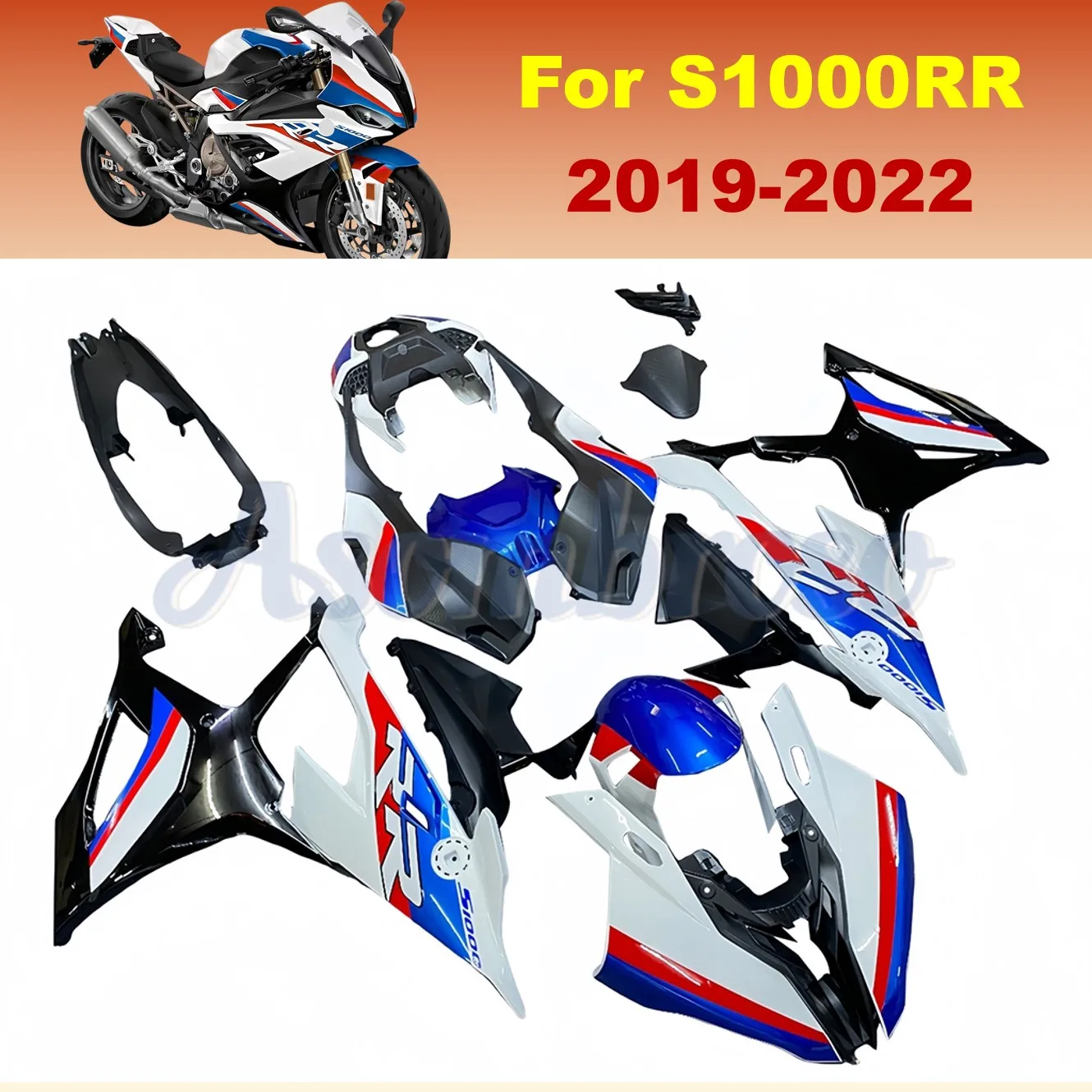 High Qualit Injection Fairing Kit For S1000RR 2019 2020 2021 2022 S1000 19 20 21 22 Moto Bike Bodywork Housing