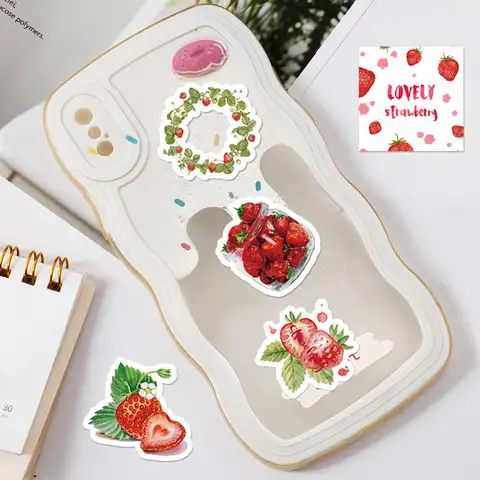 10 best sales स्ट्रॉबेरी शॉर्टकेक स्टिकर - №8