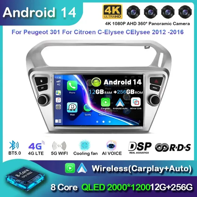 9” Car Radio Carpla…