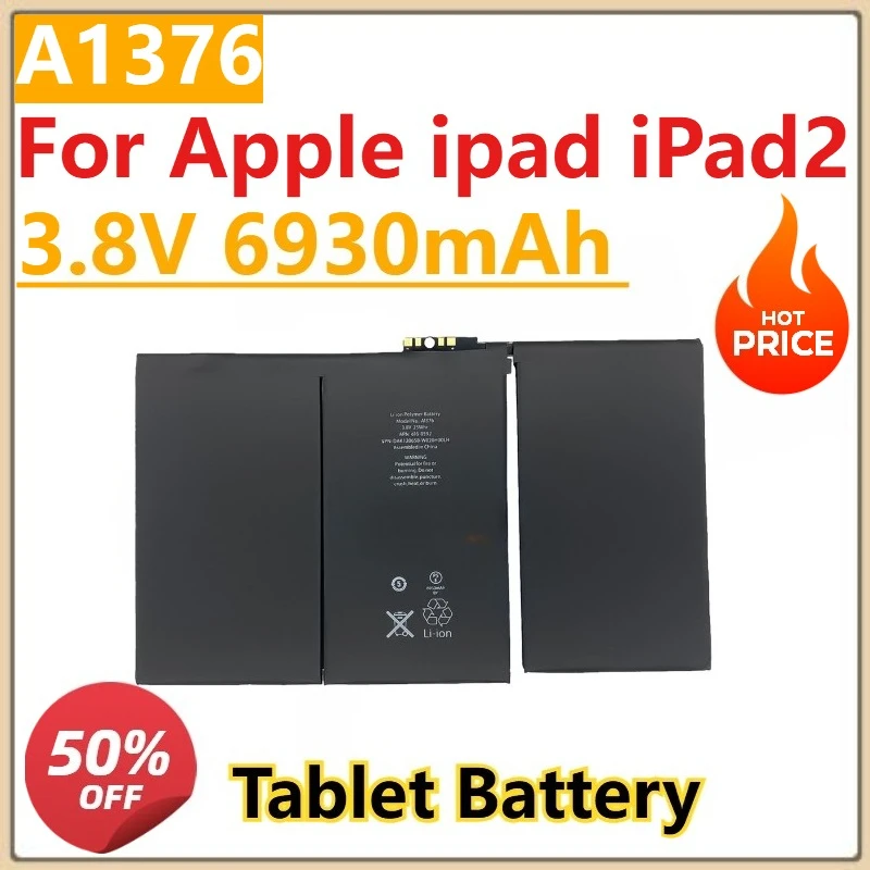

New 3.75V 6500mAh Battery A1315 For Apple ipad 1 2 3 4 6 A1547 A1566 A1567 A1396 A1397 A1376 A1316 A1403 A1416 A1430 A1433