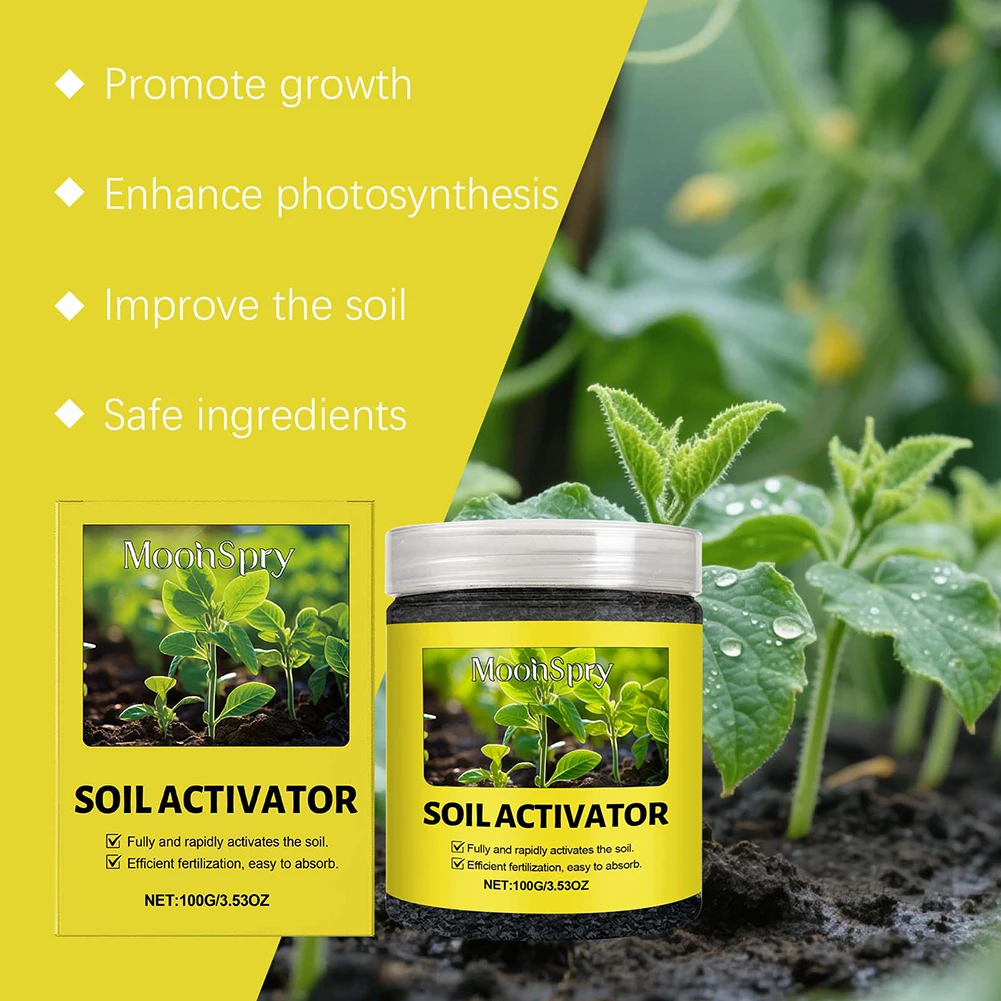 Organic-Soil-Activator Compacted Clay Soils Liquid Soils Conditioner Promote Root Development Micro-Bial Soil-Enhancer