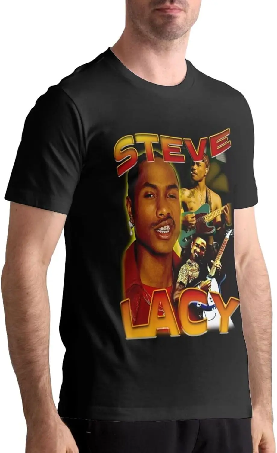 Shirt Men's Cotton Short Sleeve T-Shirt Classic Casual Cotton Crew Neck Tops Tee Soft Shirts