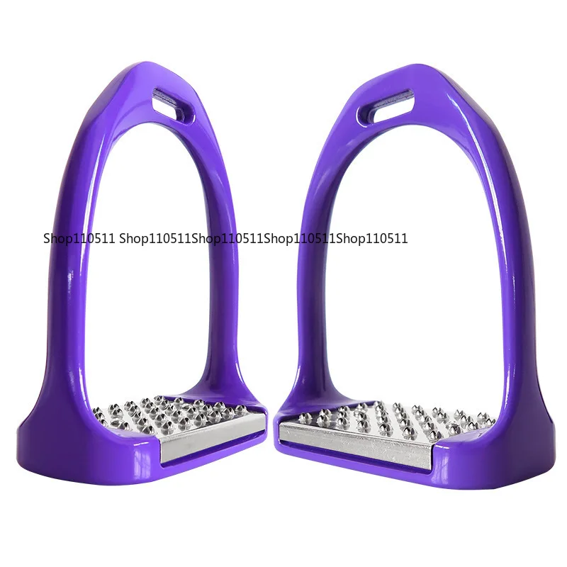 

Die-cast aluminum stirrup with stainless steel pedals