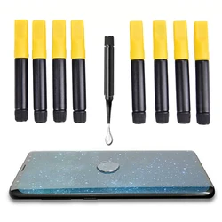 3-8Pcs UV Liquid Glue Adhesive For All Mobile Phone 3D Curved edge Tempered Glass Screen Protector
