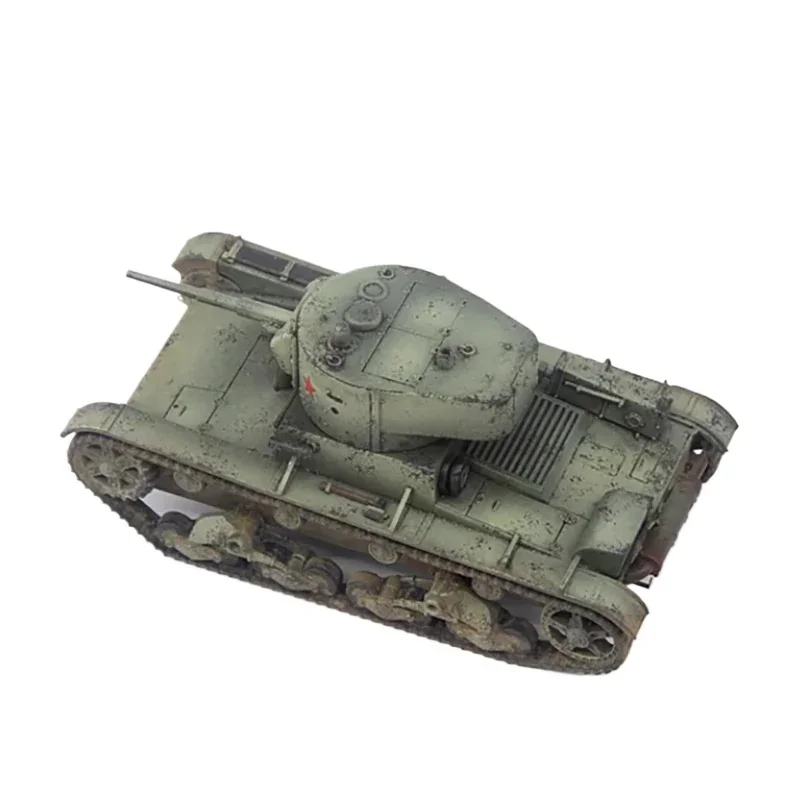 1:72 Scale CP0310 Soviet T26 T-26 Light Tank 1933 Armored Vehicle Tank Plastic Model Simulation Collectible Military Ornament