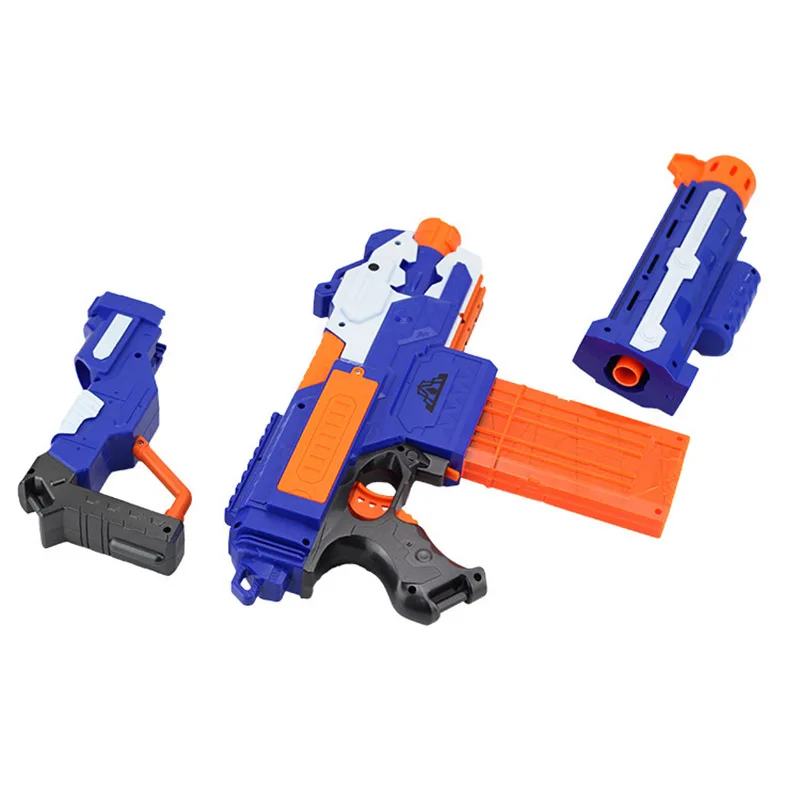 Soft Bullet Toy Guns Electric Foam Dart Blaster Fake Gun with Target For Children Boys Birthday Gifts Cosplay Outdoor Game