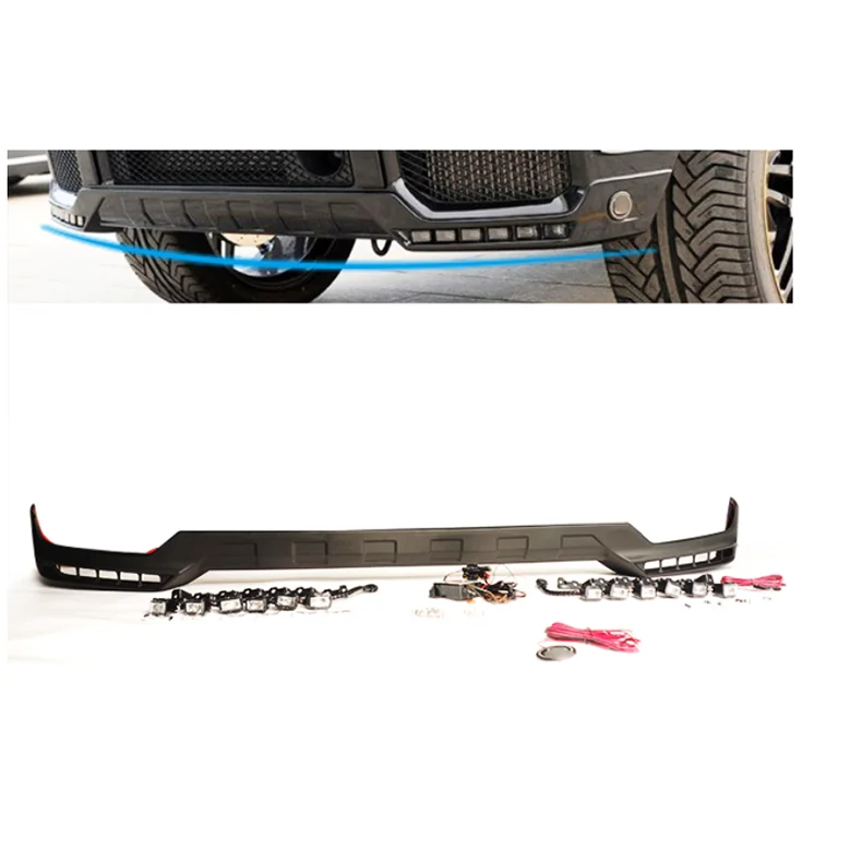 

Automotive Exterior Polypropylene Material Parts for Mercedes-Benz G-Class W463 Front Bumper Body Kit Bumper Lips