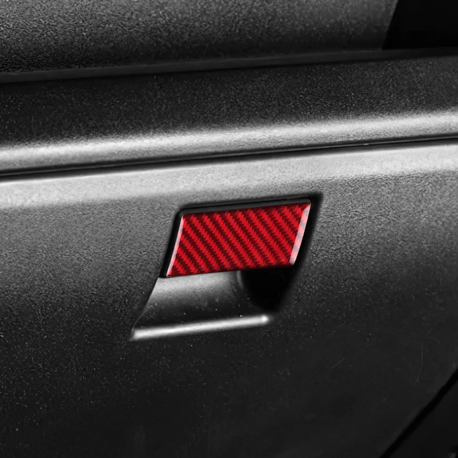 For Suzuki Jimny 2019 2020‑2025 Carbon Fiber Passenger Storage Compartment Decor Trim Switch Sticker Interior Car Accessories - view 5