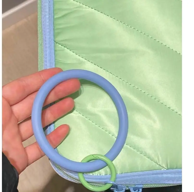 Ins Green حقيبة حمل للكمبيوتر المحمول 15 15.6 16 بوصة ماك بوك اير برو أجهزة الكمبيوتر المحمولة الأكمام دفتر مقاوم للماء حقيبة حاسوب المرأة #5