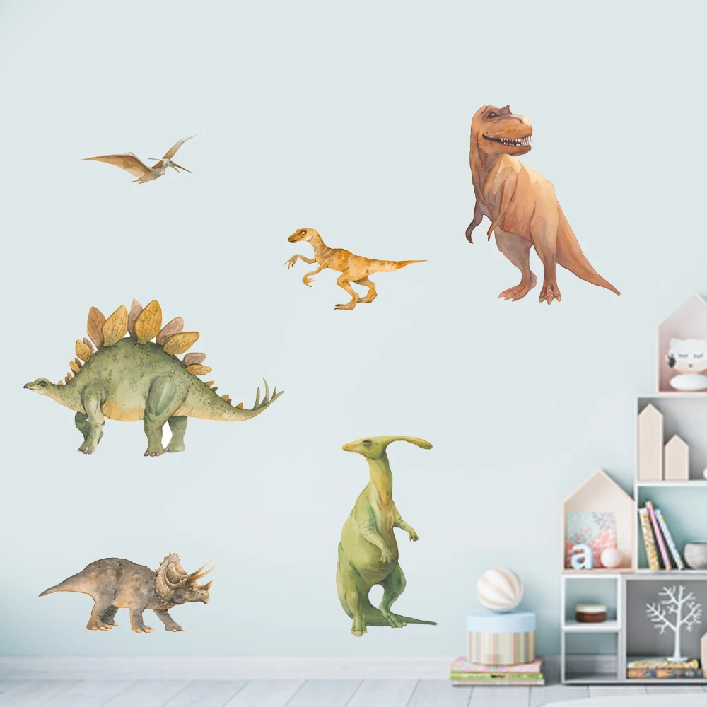 Watercolor Dinosaur…