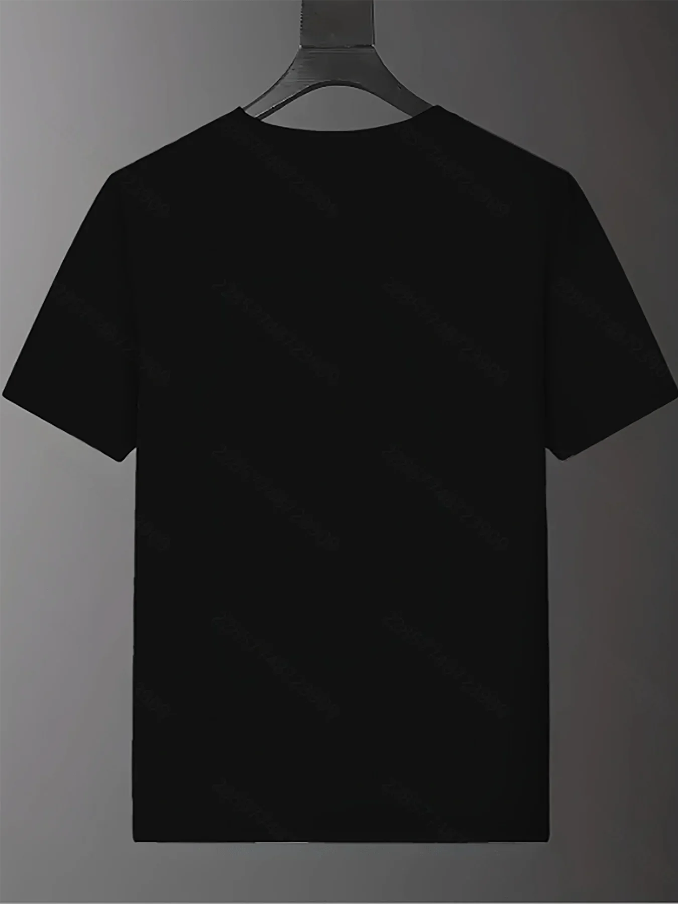 الصيف الوالدين والطفل 100% القطن موضة عادية رياضية فضفاضة ناسا منقوشة مطبوعة الرياضة الجولة الرقبة قصيرة الأكمام تي شيرت #3