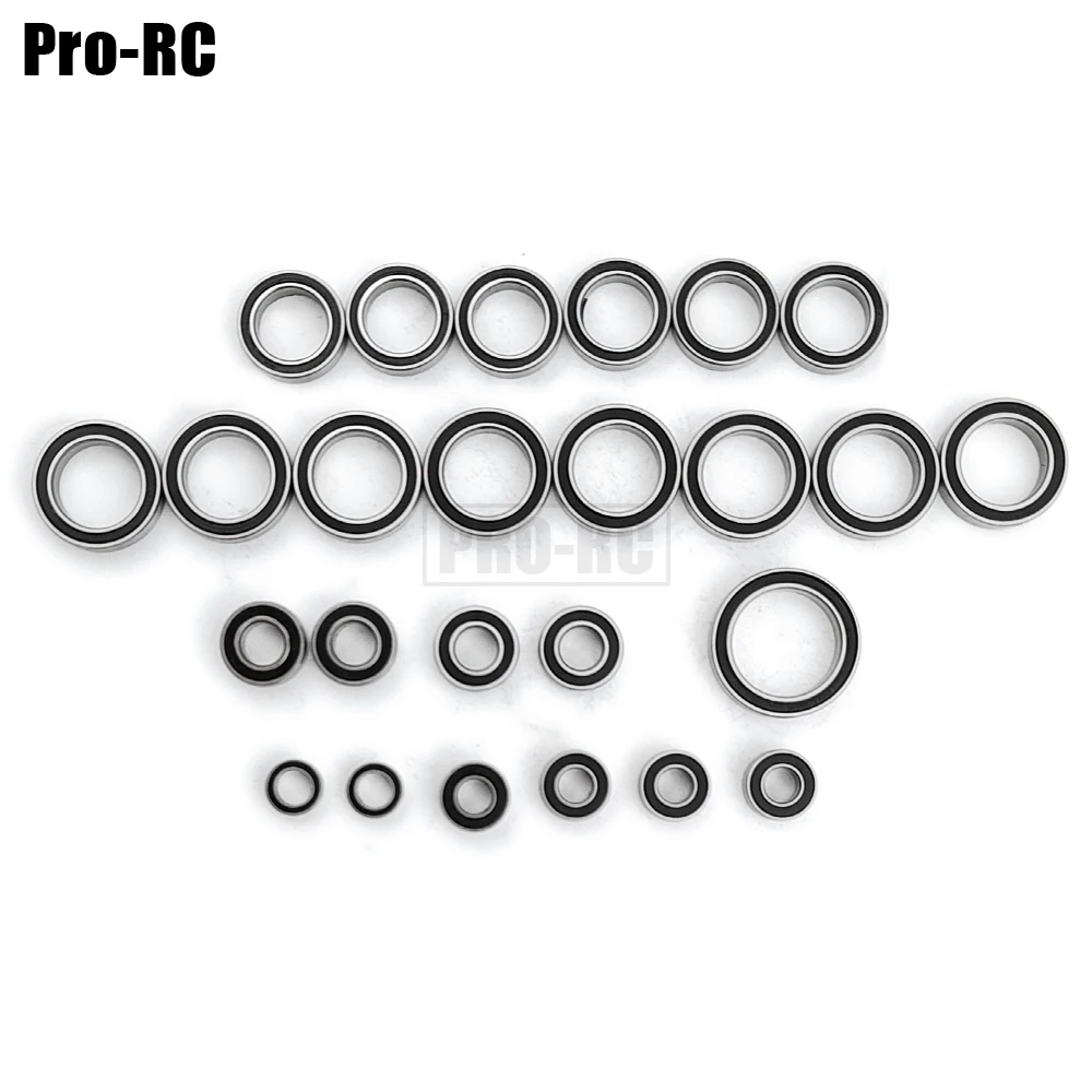 For Arrma 1/8 Infraction 4X4 3S BLX All-Road RTR Sealed Bearing Kit 25Pcs