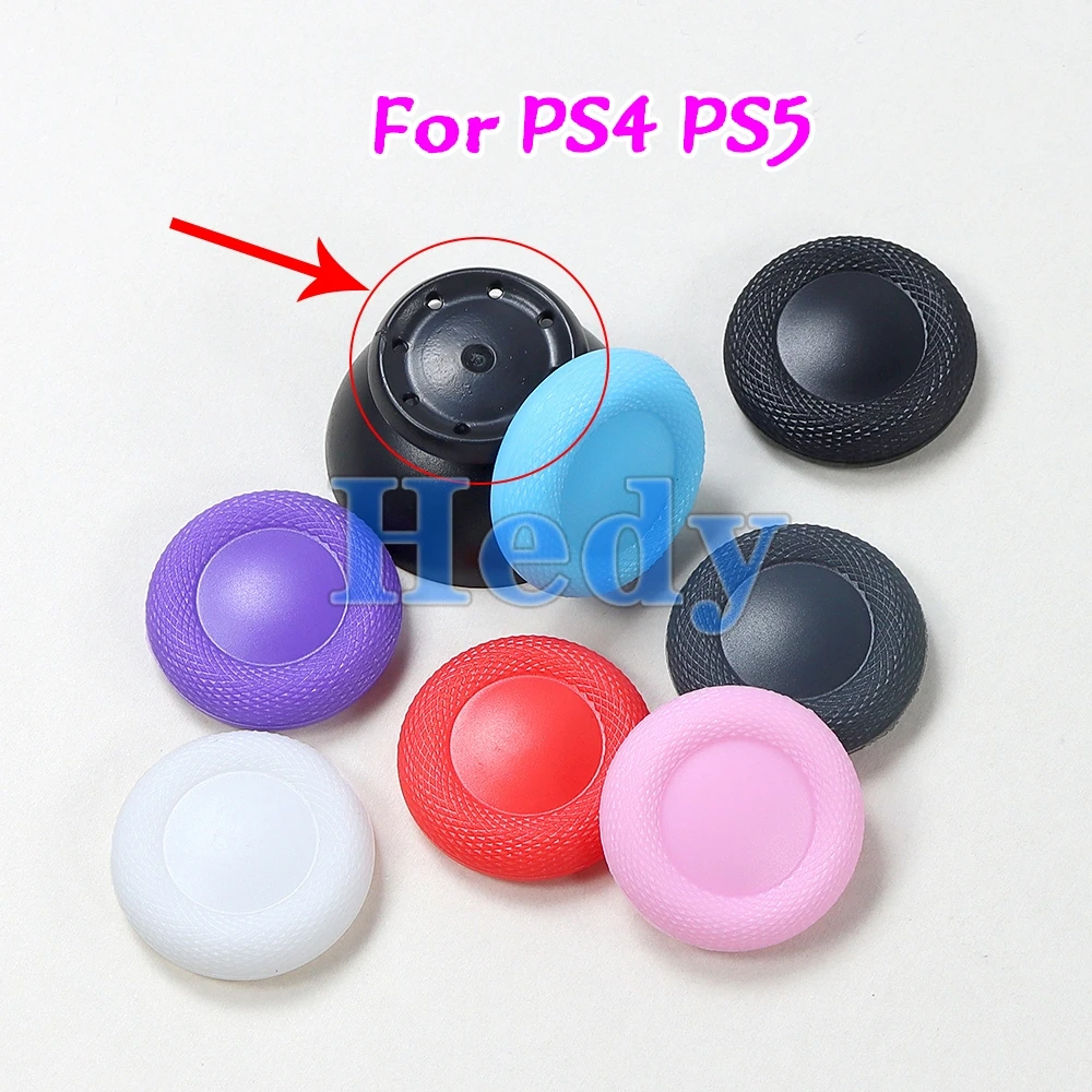 5PCS Capas de Substituição para Joystick, Grips para Controle PS5 e PS4, Capas Fixas para Botões, Peças de Reparo para Capas de Joystick Analógico 3D