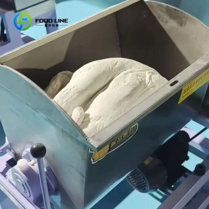 Customized Large Capacity Industrial Dough Mixer 220V Automatic Kneading Machine Stainless Steel for Food Manufacturing Plant