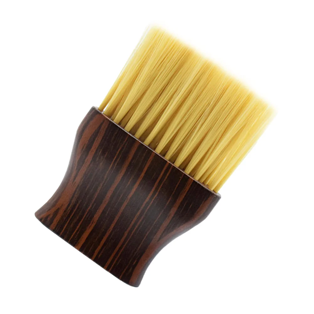 

1Pcs Neck Duster Brush Hairdressing Comfortable Handle High Density Broken Hair Sweeping Brush Haircut Cleaning Tool Salon