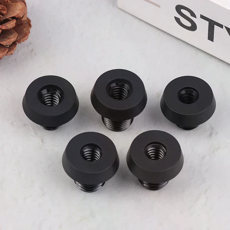 Billiard Pool Cue Bottom Cover, Bottom Bumper Protector, Bottom Bumper, Screw Block Butt, Billiard Extension Parts, 1Pc