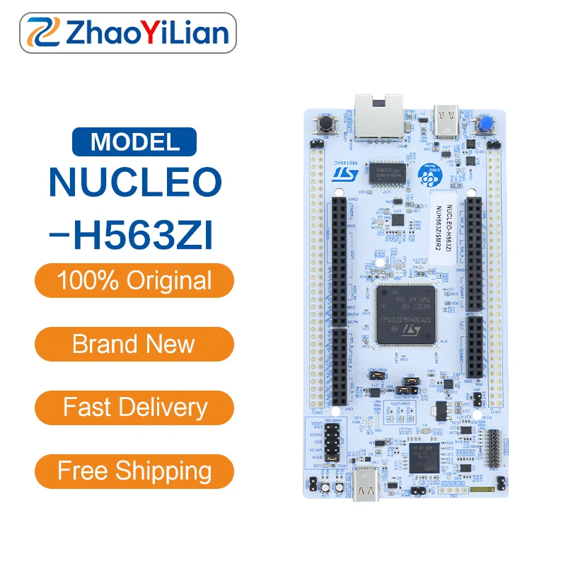 For NUCLEO-H563ZI STM32H563ZI Nucleo-144 Development Board Cortex-M33 TrustZone MCU Evaluation Kit