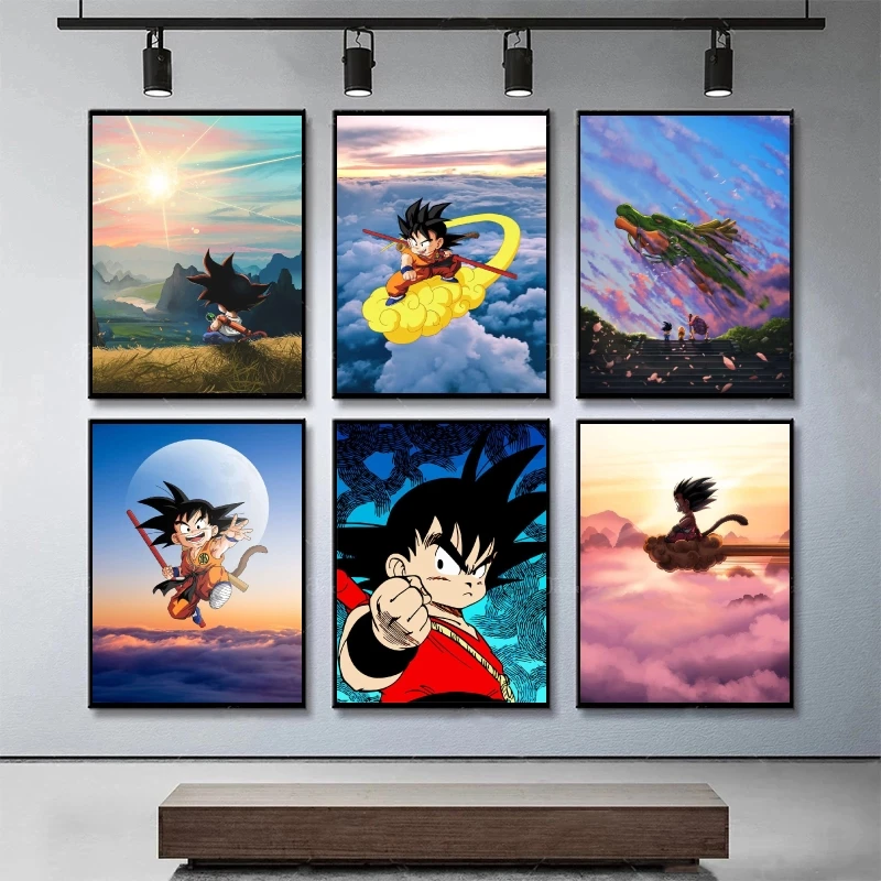 Print On Canvas Dragon Ball Kakarot Wall Decoration Prints and Prints Birthday Gifts High Quality Art Aesthetic Poster Classic