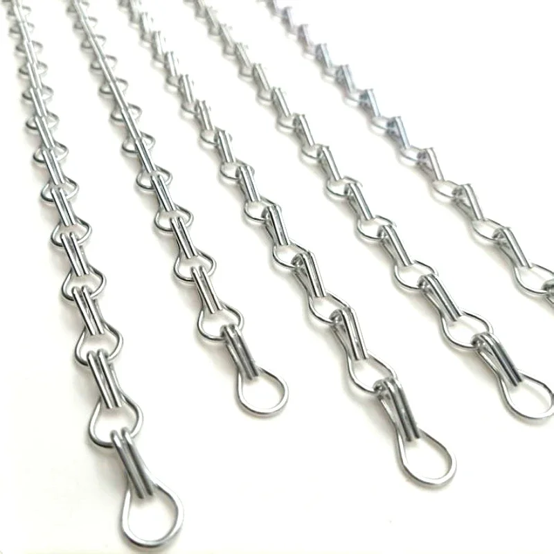 Premium Aluminium Chain Curtain - Metal Curtain for Entertainment Door Decor, Atmosphere-Boosting & Privacy-Enhancing
