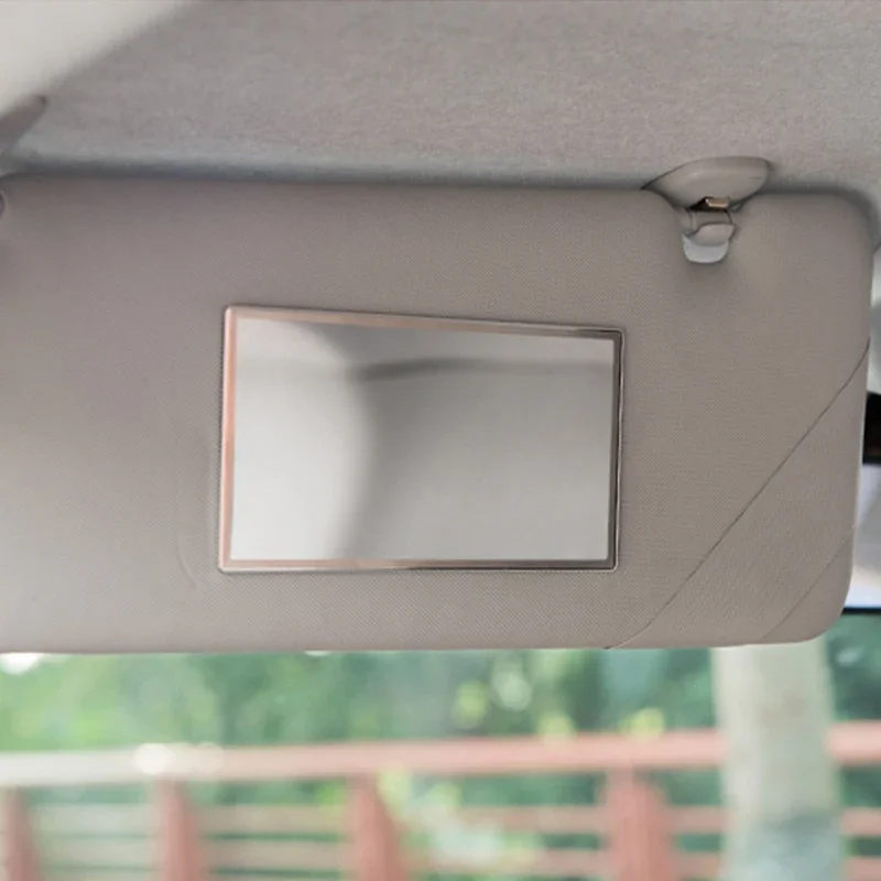 

Car Sun Visor Shield Mirror HD Make-up Mirror Interior Decoration Auto Styling Accessories For Smart 451 453 Fortwo Forfour