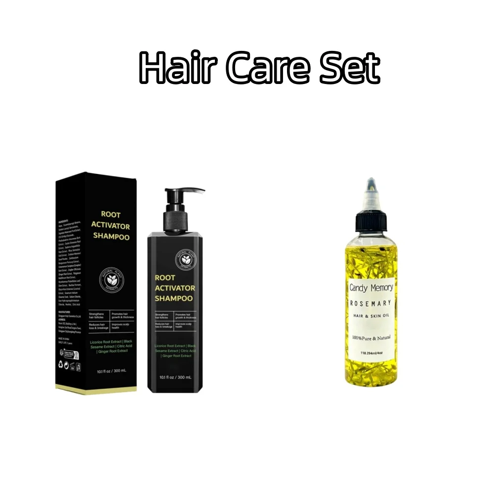 

Rosemary Hair Essential Oil Men's Herbal Root Activator Shampoo Prevent Hair Loss Fast Hair Growth Serum Thickening Hair Nourish