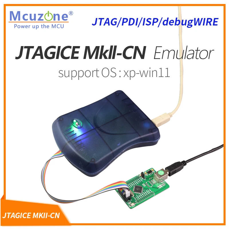 

Эмулятор USB AVR JTAGICE MKII-CN ATxmega JTAG/эмулятор PDI/программатор ISP отладки AVR32 win11