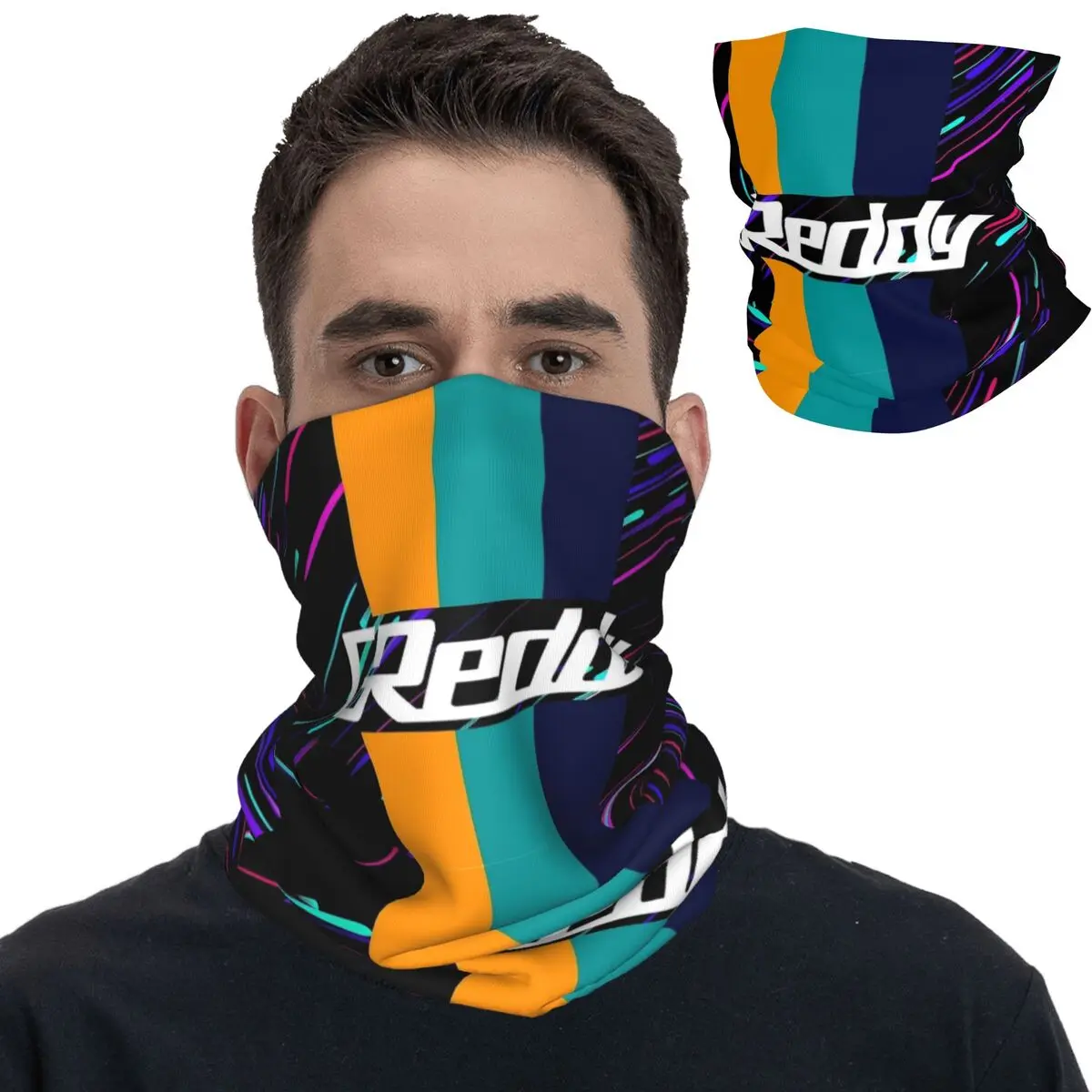 HKS Car Racing Bandana Neck Gaiter Printed Motorsport Racing Mask Scarf Warm Balaclava Running Unisex Adult Windproof