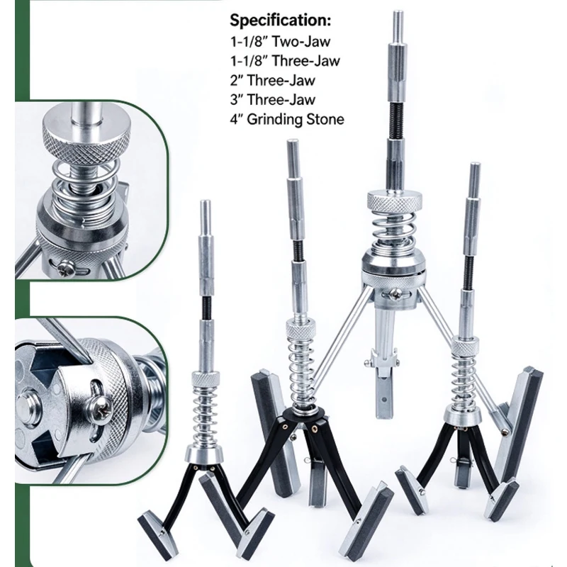 Automobile 7pcs Engine Cylinder Hone Tool 3/4 Inch to 7 Inch Adjustable Cylinder Honing Tool Kit with Stones Repair Tools