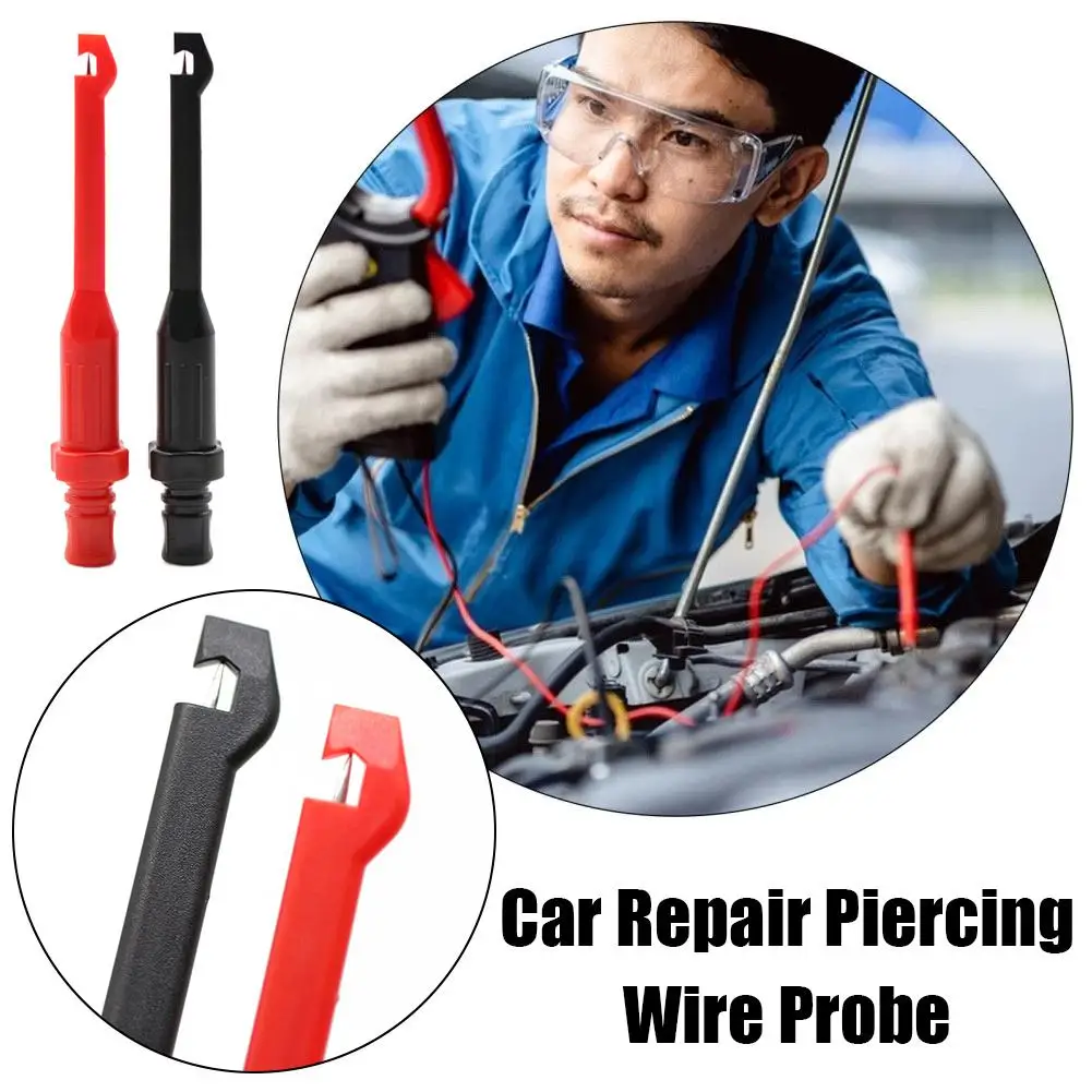 

1pc New Safety Test Clip Insulation Piercing Probes For Car Circuit Detection Diagnostic Tool Test Clip Cable D3M2