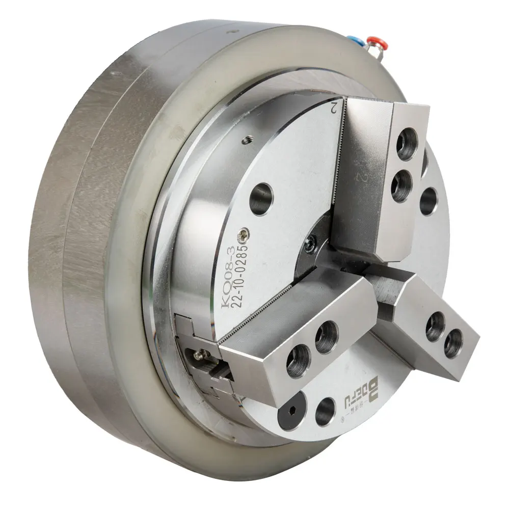 Hollow Front Mounted Chuck, Three Jaw Lathe Chuck