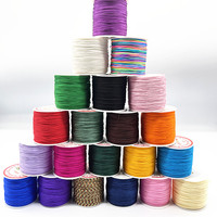 New 10Meters/lot 1.0mm Nylon Cord Thread Chinese Knot Macrame Cord Bracelet Braided String DIY Beading Thread