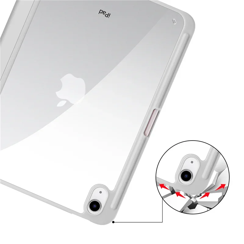 Case For iPad Mini 2024 A17 Pro 8.3 inch Clear Hard PC Back Shell Funda Capa For iPad Mini 7 Mini7 Tablet Cover
