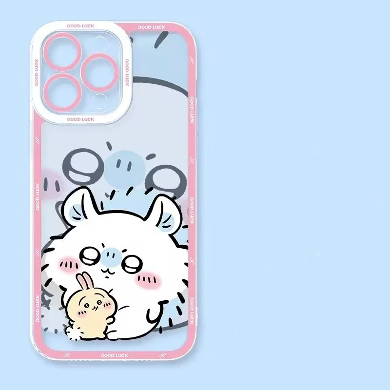 Chiikawa Usagi Hachiware Phone Case For Samsung Galalxy S25 S24 S23 S22 Plus Ultra S24 FE A56 A55 A54 A35 A16 A06 5G cover Soft - náhled 6