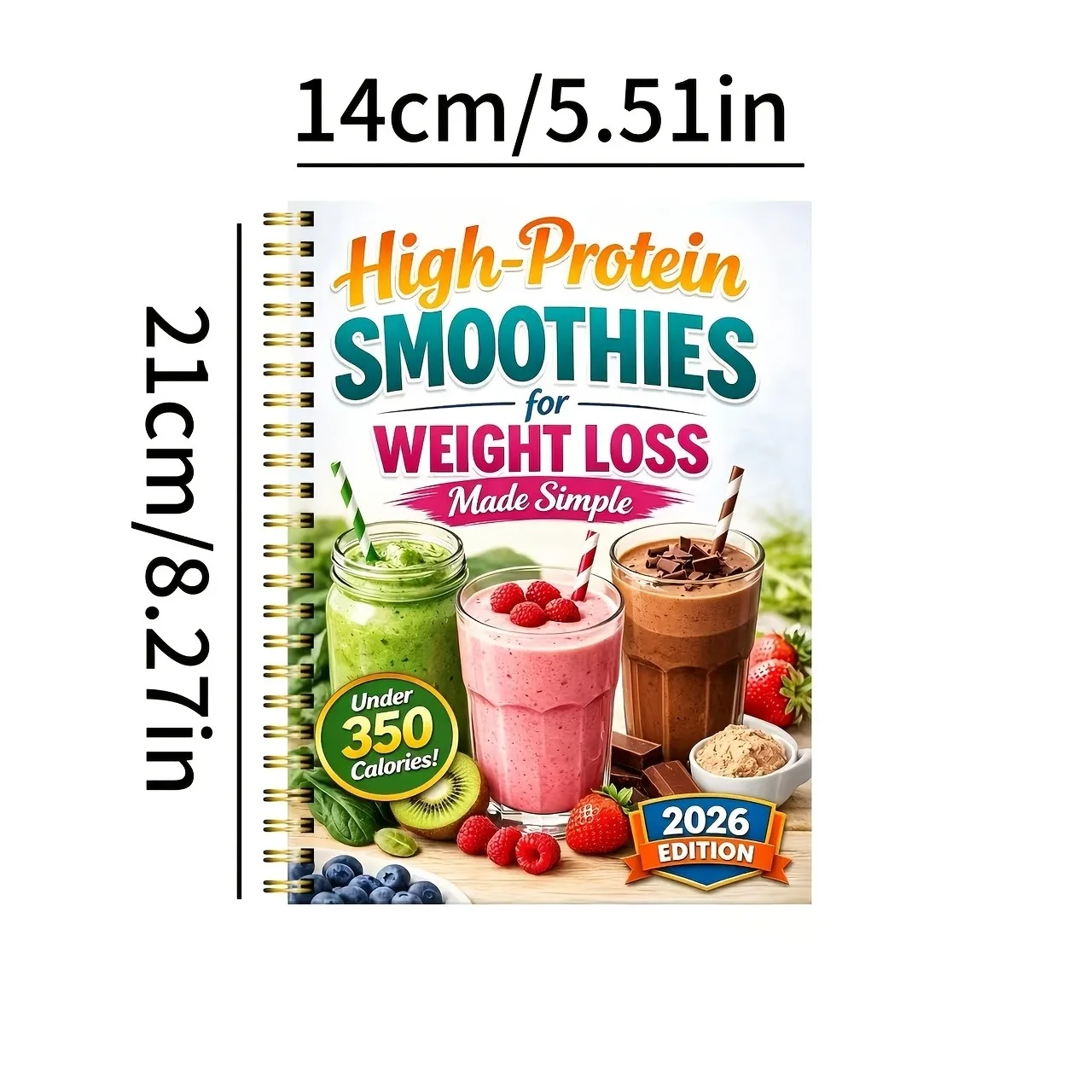 High-protein smoothie diet recipe, including simple formulas and practical 4-week plan, weight loss smoothie recipe notebook