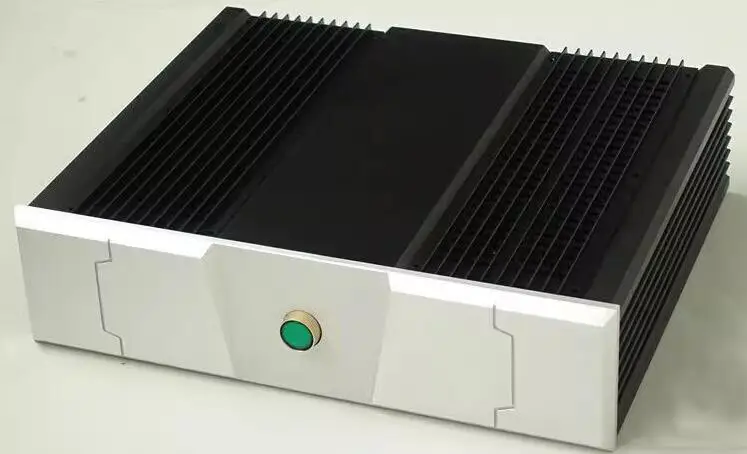 نك جميع الألومنيوم مكبر للصوت هيكل الصوت ، HiFi فئة علبة أمبير الطاقة ، DIY بها بنفسك صندوق ، FM300A الدائرة يمكن تركيبها ، BZ4412A