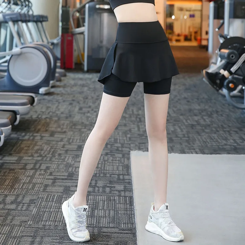 Gonne da Yoga da Tennis Oversize con pantaloncini estate donna Skorts Running Jogger Fitness Badminton Golf Gym Workout Casual Skort Short