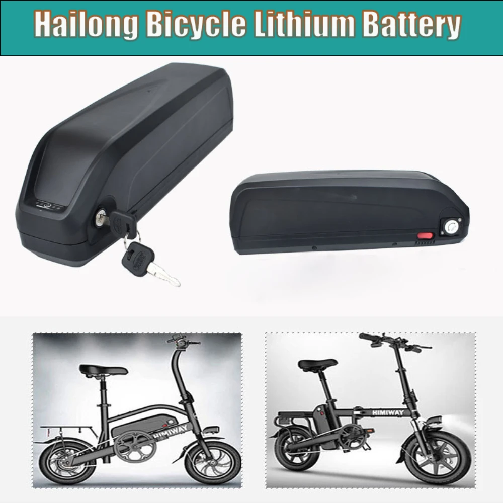 

48V Hailong Battery 20AH - 18650 High Capacity Power Pack 36V/52V Optional with 30A BMS for 350W-1500W Motors + Free Charger